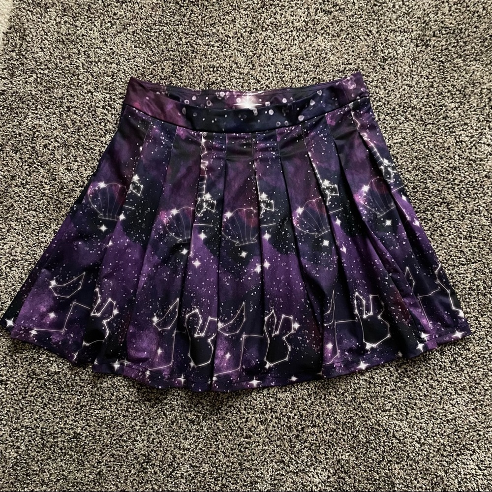 Arts Cow Astrological / Celestial Mini Skirt XL